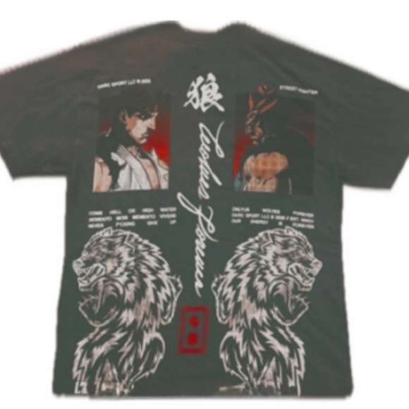 Darc Sport x Street Fighter Ryu Akuma Shirt (Medium/New) - Picture 8 of 8